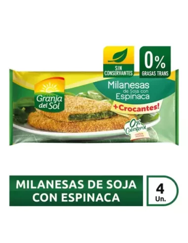 Mila Soja Espinaca X 330 Gr