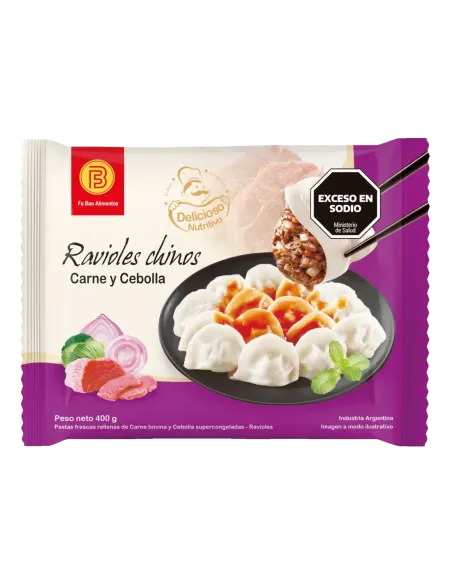 Ravioles Carne/cebolla X 400 Gr