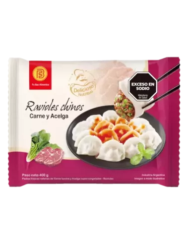 Ravioles Carne/acelga X 400 Gr
