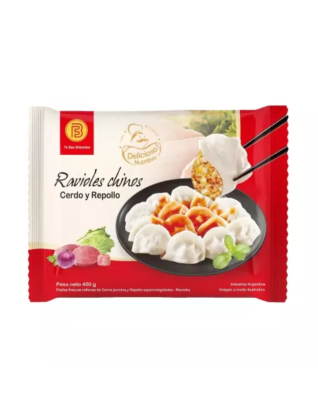 Ravioles Cerdo/repollo X 400 Gr