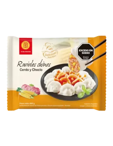 Ravioles Cerdo/choclo X 400 Gr