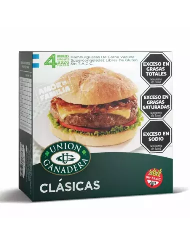 Hamburguesa Carne 4u X 83 Gr