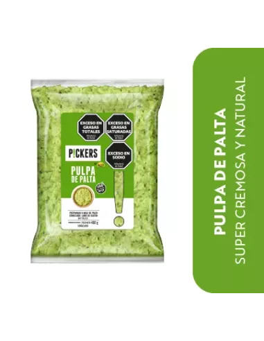 Pickers Pulpa De Palta X 450 Gr