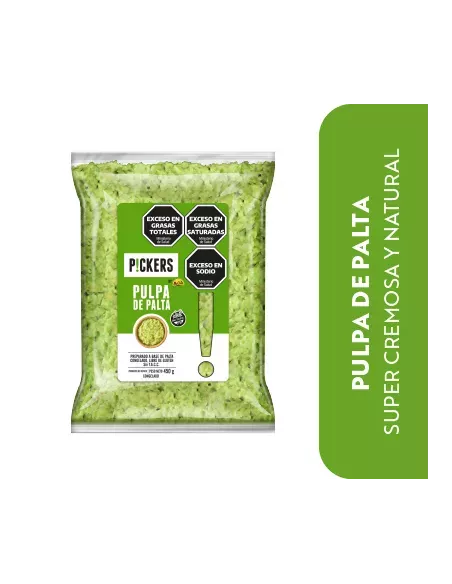 Pickers Pulpa De Palta X 450 Gr