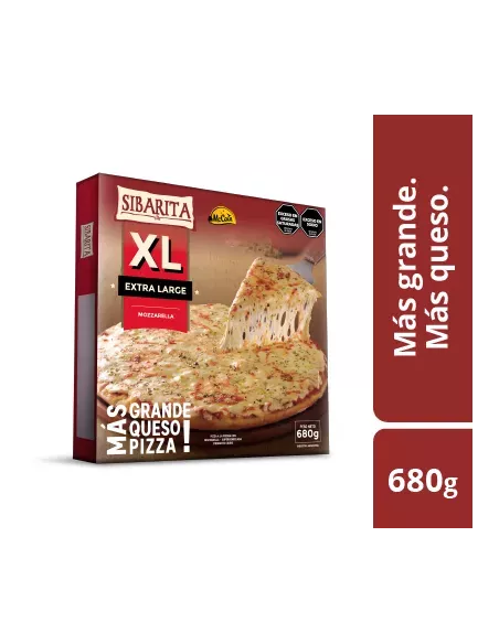 Pizza Mozzarella Xl X 680 Gr