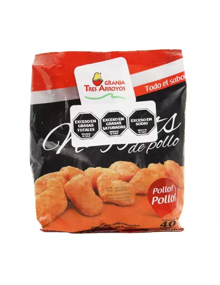 Nuggets Pollo Rebozado X 400 Gr