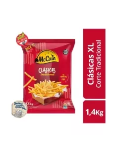 Papas Fritas Corte Tradicional X 1400 Gr