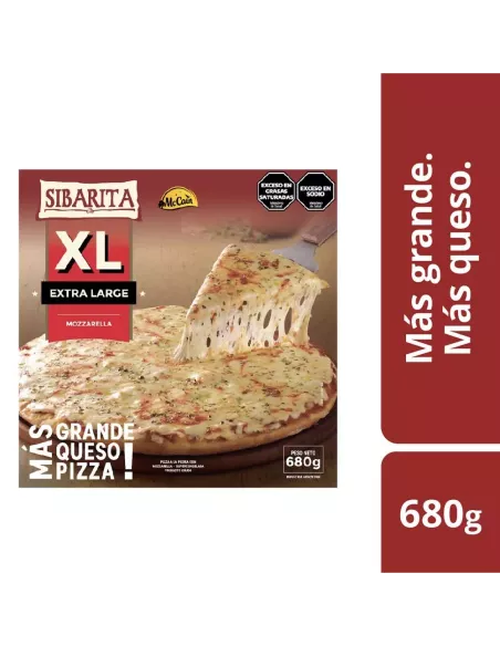Pizza Mozzarella Xl X 680 Gr
