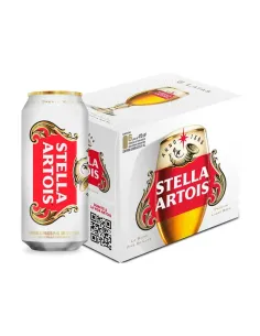 Stella Artois Rubia  X 473 Cc x 6