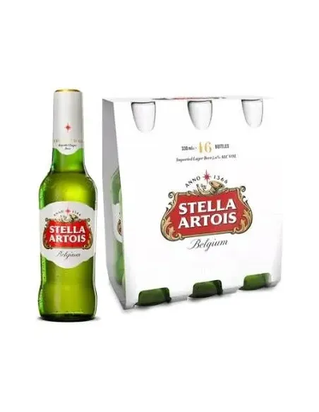 Stella Artois Rubia Porron X 330 Cc x 6