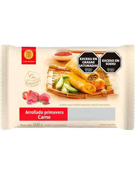 Arrollados Carne X 500 Gr