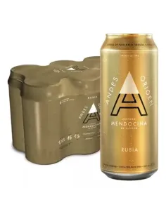 Six pack Andes Rubia 473 x 6 un