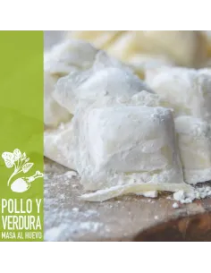 Ravioles Rellenos De Pollo Y Verdura X 96 U