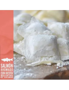 Ravioles Rellenos De Salmon X 96 U