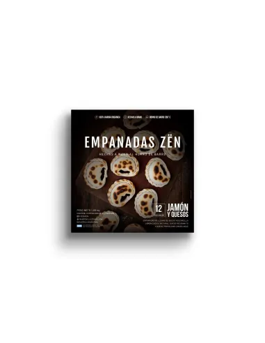 Empanadas Jamon Y Queso X 12 U