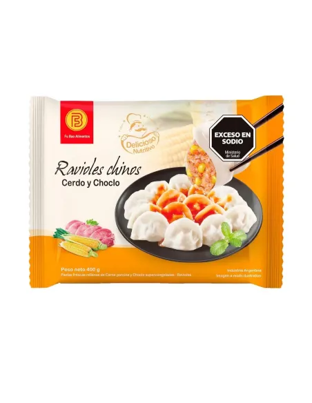 Ravioles Cerdo/choclo X 400 Gr