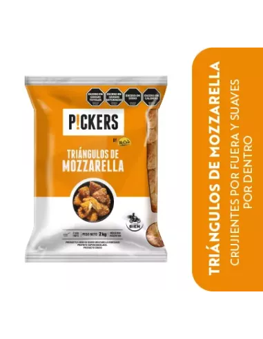 Pickers Triangulos Muzzarella X 2000 Gr