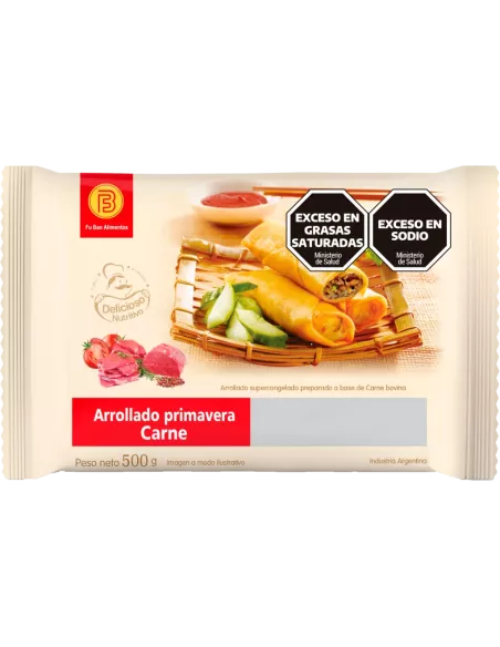 Arrollados Carne X 500 Gr